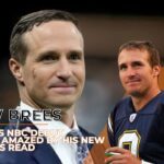 Drew Brees Makes His Nbc Debut, Internet Amazed By His New Hair