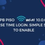 IPB Piso Wifi 10.0.0.1 Pause Time Login